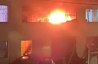 Presunto ataque provoca incendio en casa con dos menores adentro en Río Blanco, Veracruz