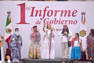 Reducción de deuda y seguridad: Rocío Nahle da primer informe