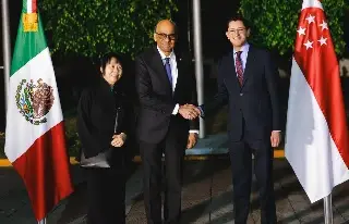 Cancillería recibe a Tharman Shanmugaratnam, presidente de Singapur