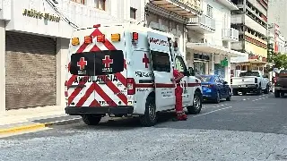 Atropellan a adulta mayor en el centro de Veracruz