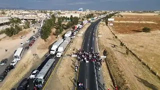 Agricultores bloquean accesos a Zacatecas, exigen más cambios en la Ley de Aguas