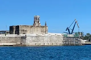 Así se ve San Juan de Ulúa desde las alturas en Veracruz (+Video) 