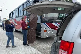 Hombre muere a bordo de camión en Boca del Río