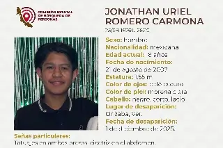 Desaparece joven en Orizaba, Veracruz; estas son sus características 