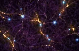 Descubren una de las 'estructuras' giratorias más grandes en el universo