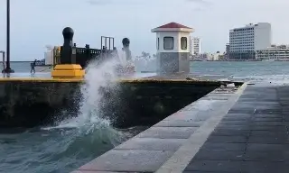 Prevén viento del norte por el Frente Frío número 18 en Veracruz 