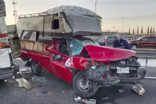 Reportan cierre por fuerte accidente en carretera de Veracruz