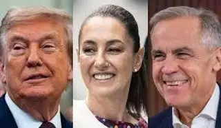 Trump, Sheinbaum y Carney estarán juntos pero con futuro incierto para el T-MEC