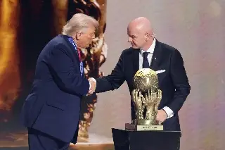 Donald Trump es galardonado con el primer premio FIFA de la Paz