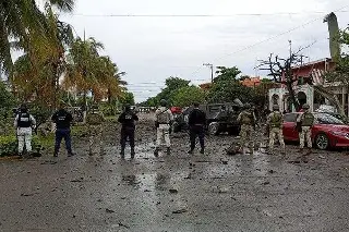 Gabinete de Seguridad investiga explosión en Coahuayana, Michoacán