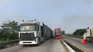 Cierre parcial en carretera de Veracruz; esta es la razón 