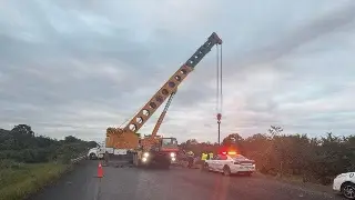 Hay cierre de circulación en carretera de Veracruz; esta es la razón 
