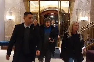 Milei llega a Oslo para acompañar a María Corina Machado a recibir Premio Nobel de la Paz