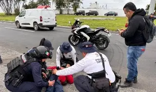 Chocan motociclistas en Emiliano Zapata, Veracruz; esto se sabe 