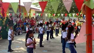 Alertan sobre riesgo por domo deteriorado en Jardín de Niños ‘Bicentenario de la Independencia’ en Veracruz