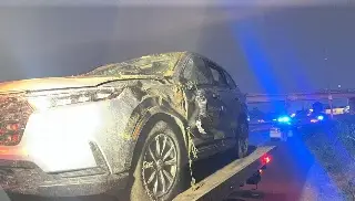 Imagen Aparatoso accidente en la carretera Veracruz-Xalapa