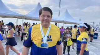 “Fue una ola amarilla”: Fernando Pazos destaca participación de la gente en la Carrera de la U