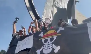 Imagen Así se lleva a cabo la marcha de la Generación 'Z' en CDMX 