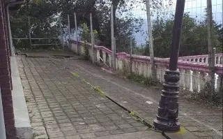 Acusan que Mirador de Naolinco sigue en deterioro pese a alta afluencia turística