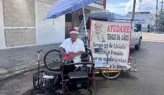El “buzo almeja” fue pescador y buzo, ahora busca cumplir el sueño de escribir un libro en Veracruz