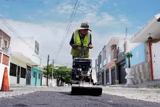 Implementarán programa de bacheo nocturno en Boca del Río