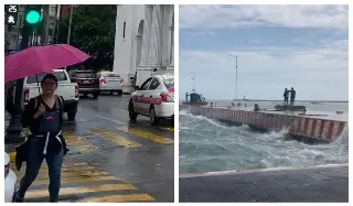 Imagen Prevén lluvia y viento del norte para este viernes en Veracruz