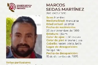 Hombre desaparece en Xalapa, Veracruz; aquí sus características 