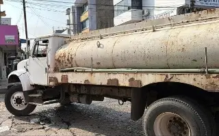 Piperos obtienen permiso provisional para traslado y comercialización de agua en Poza Rica