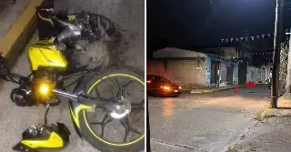 Motociclista muere tras enredarse con cuerda colocada para hacer una posada