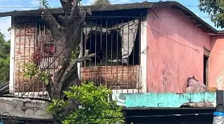 Incendio en avenida JB Lobos en Veracruz 