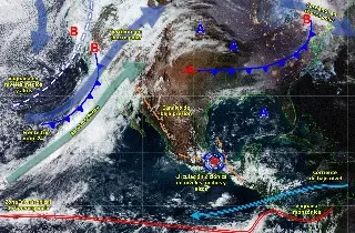 Río atmosférico ingresa a México ¿Qué es y qué estados afectará?