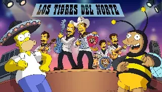Los Tigres del Norte aparecerán en 'Los Simpsons' con histórico corrido mexicano