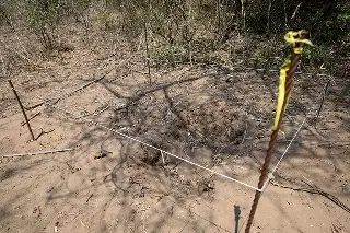 Encuentran cuatro nuevos sitios de búsqueda de desaparecidos en Veracruz