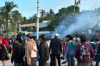 Imagen Acuden a ver los primeros rayos del sol del 2026 en Boca del Río 