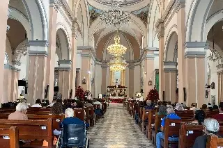 Realizan primera misa del año en la Catedral de Veracruz; este fue el mensaje