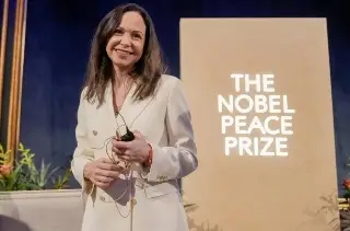 Imagen Machado quiere compartir Premio Nobel de la Paz con Trump ¿Puede?