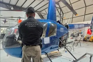Imagen Aseguran helipuerto con 7 aeronaves en cateo en Veracruz; hay un detenido