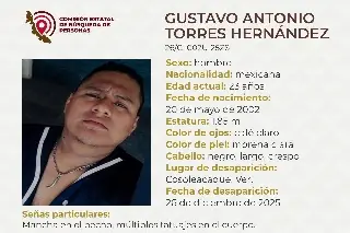 Joven desaparece en Cosoleacaque, Veracruz; estas son sus características 