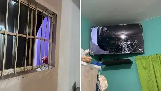 Ladrones saquean y destrozan casa en colonia de Veracruz