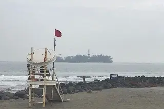 Cierran playas por norte en Boca del Río; estas son las recomendaciones