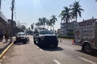 Se quedan atorados en elevador de tienda en Veracruz y movilizan a autoridades