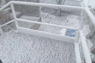 Imagen Se registra cencellada en el Cofre de Perote; prevén caída de nieve 