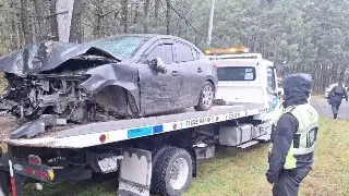Hay cierre parcial de circulación en carretera de Veracruz; conoce a qué altura
