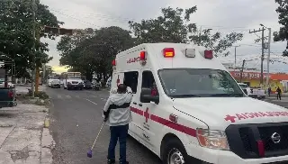 Falta de semáforo provoca accidente en Veracruz 