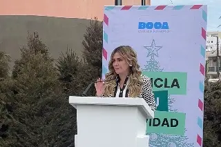 Arranca el programa “Recicla tu Navidad” en Boca del Río