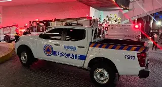 Atendieron 16 servicios de emergencia durante el norte del fin de semana en Boca del Río