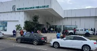 Se quejan por falta de sistema en subdelegación del IMSS en Veracruz