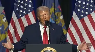 Trump pide a México detener a presuntos narcopolíticos, reporta The Wall Street Journal 