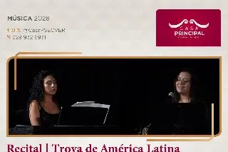 Imagen Invitan a recitales musicales en Veracruz ¡Es gratis!