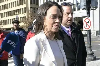 Machado almuerza con Trump en la Casa Blanca ¿De qué hablaron?